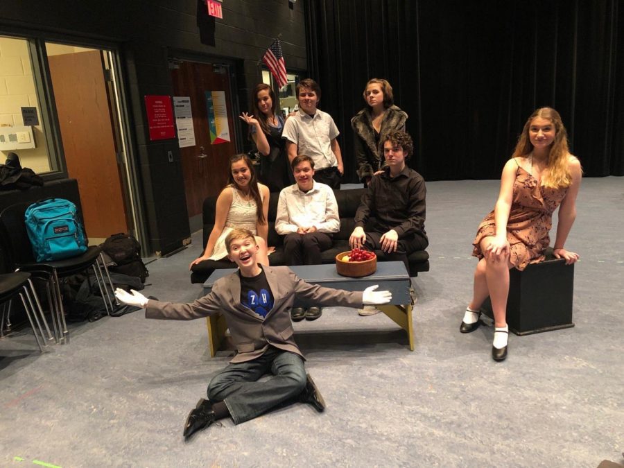 The 8-person cast of Lend Me a Tenor and the entire crew behind the scenes are excited to share the show with the audience. According to Brittany Rogus, sophomore, the play is filled with lots of comedy that everyone can look forward to.