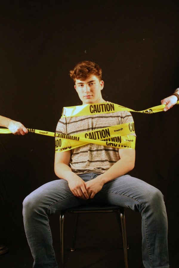 Tied up in caution tape: overprotective parenting causes students to feel restricted. 