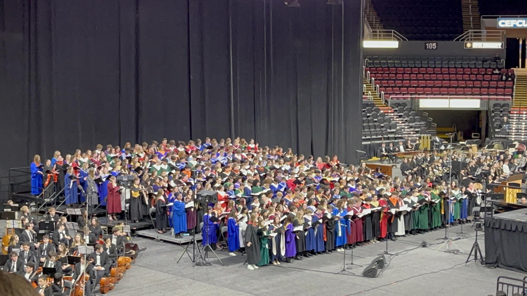 LZHS musicians perform at ILMEA All State Bear Facts